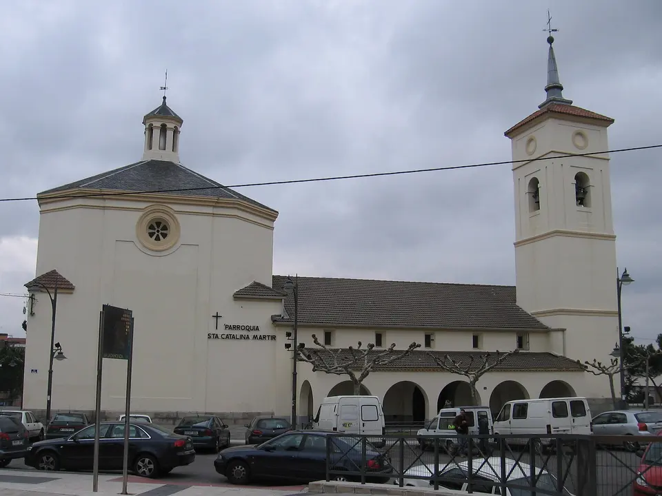 Iglesia de Santa Catalina, en el casco antiguo