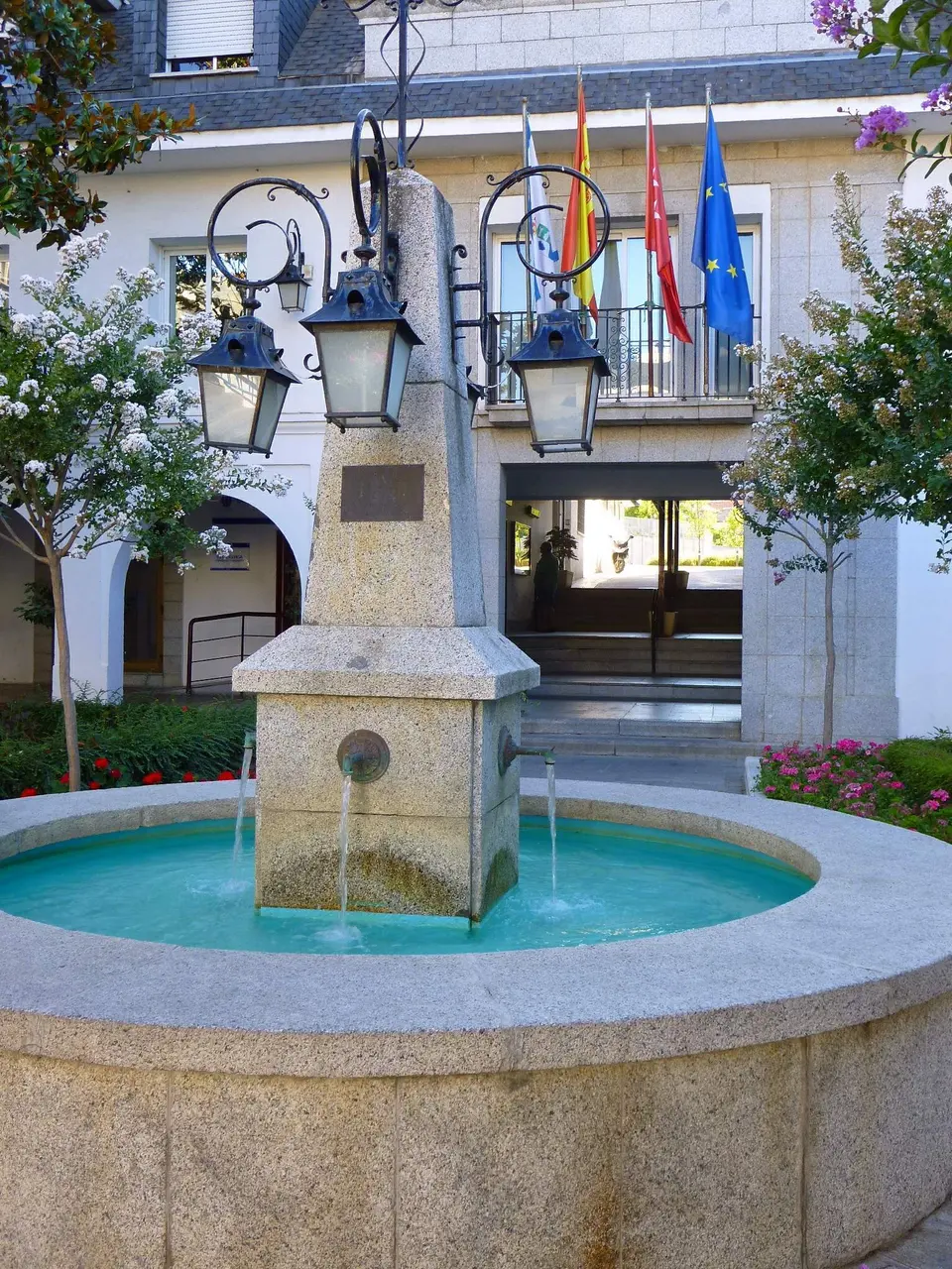Fuente de piedra de la Plaza Mayor